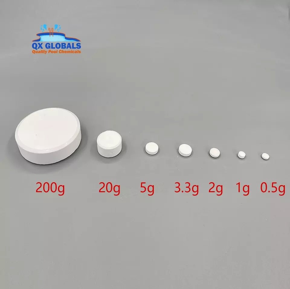 Chlorine tablets